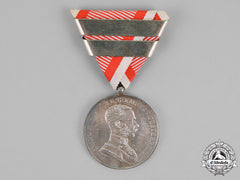 Austria, Empire. A Bravery Medal In Silver, First Class, Third Award, C.1917