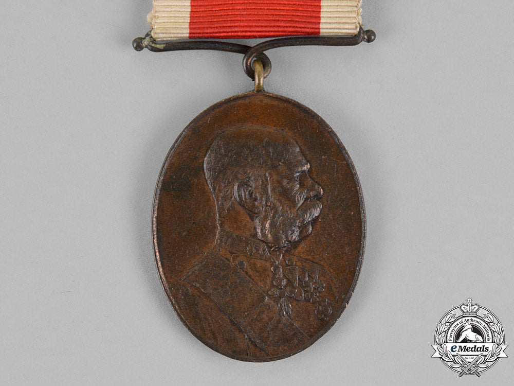 austria,_empire._a_commemorative_court_officials_medal_in_bronze,_c.1889_m18_4458