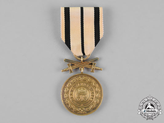 hohenzollern,_dynasty._a_dynastic_houseorder_of_hohenzollern_gold_merit_medal_with_swords_m18_4729