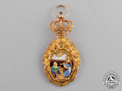 Portugal, Kingdom. A Superb Order Of St. Isabella, Ladies Sash Badge, C.1820