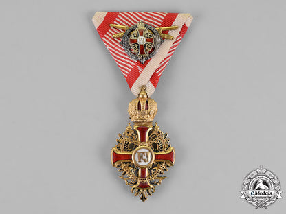 austria,_empire._an_order_of_franz_joseph,_knight’s_cross_with_commander's_small_decoration,_c.1917_m18_5090