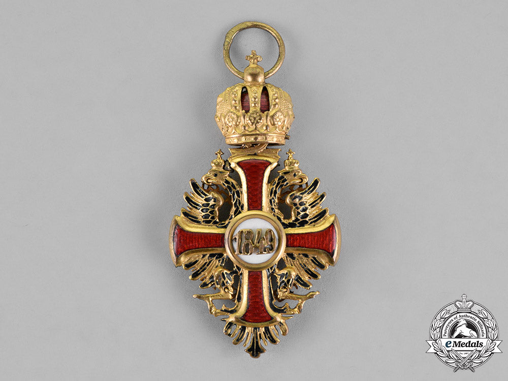 austria,_empire._an_order_of_franz_joseph,_knight’s_cross_with_commander's_small_decoration,_c.1917_m18_5094