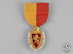 United States. A National Society Magna Charta Dames Membership Badge In Gold, C.1910