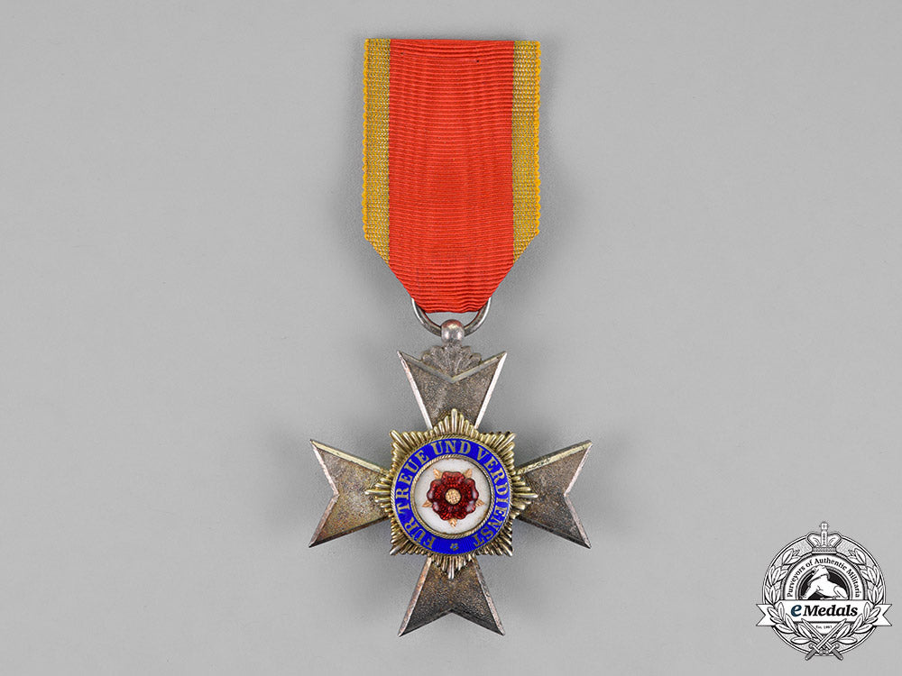 lippe,_principality._a_princely_houseorder,_fourth_class_honour_cross,_c.1913_m18_5259