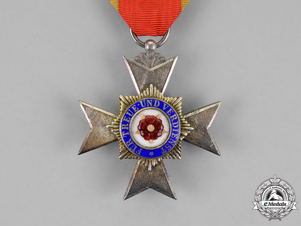 lippe,_principality._a_princely_houseorder,_fourth_class_honour_cross,_c.1913_m18_5261