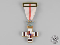 Spain, Franco Period. An Order Of Military Merit, White Distinction Pension, 1St Class Cross, C.1950