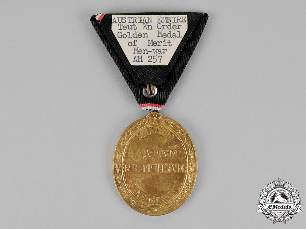 austria,_empire._an_order_of_the_knights_of_malta_gold_merit_medal,_c.1918_m18_5346