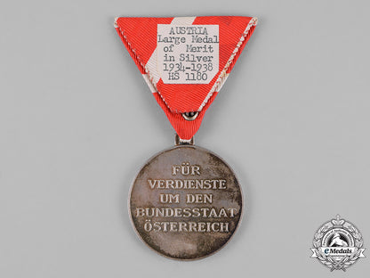austria,_first_republic._a_large_medal_for_merit_in_silver,_c.1932_m18_5972