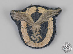Germany, Luftwaffe. A Pilot’s Badge, Padded Cloth Version