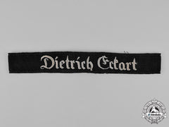 Germany, Sa. A Storm Detachment “Dietrich Eckart” Cuff Title