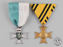 Austria, Empire. Two Austrian Medals And Awards