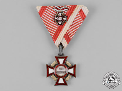 austria,_empire._a_military_merit_cross,_third_class_with_small_decoration,_c.1917_m18_6681