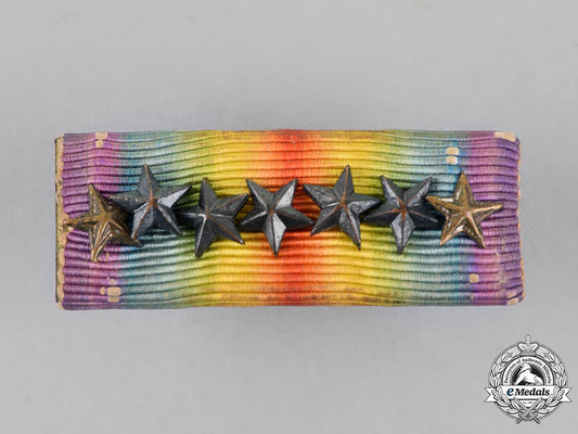 united_states._a_first_war_victory_medal_ribbon_bar_with_seven_bronze_stars_m18_7098