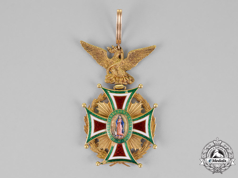mexico,_second_empire._an_order_of_guadalupe_in_gold,_grand_cross_for_civil_merit_c.1865_m18_7700
