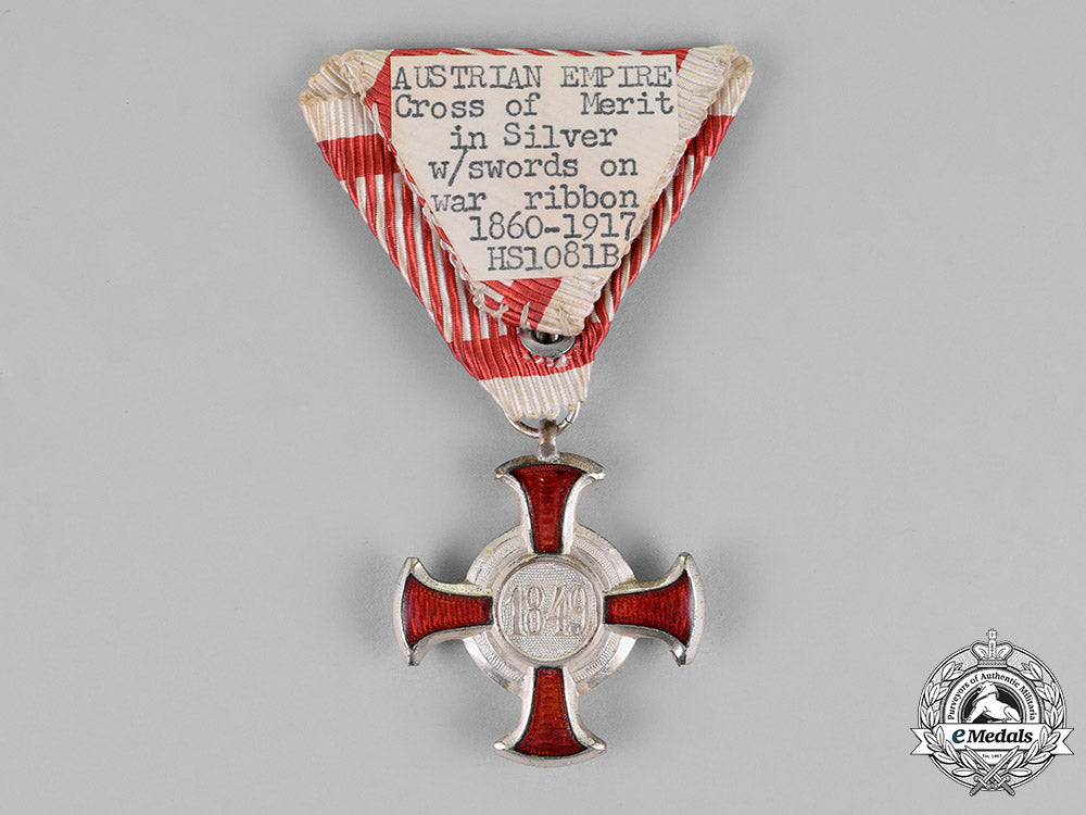 austria,_empire._two_merit_crosses,_c.1915_m18_7740
