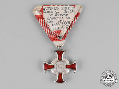 austria,_empire._two_merit_crosses,_c.1915_m18_7740