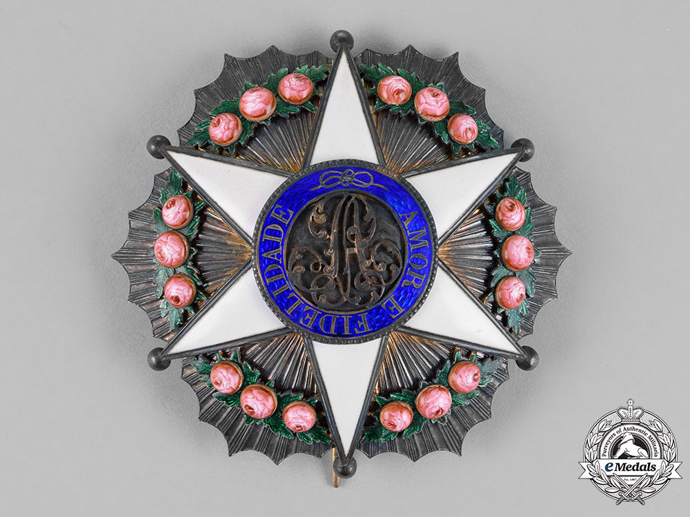 brazil,_first_republic._an_order_of_the_rose,_dignitary's_star,_by_g._wolfers,_c.1900_m18_7849_1_1_1