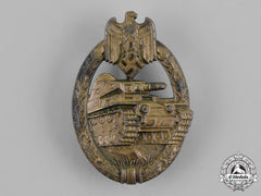 Germany, Wehrmacht. A Tank Assault Badge, Bronze Grade, By Unknown Maker Ii