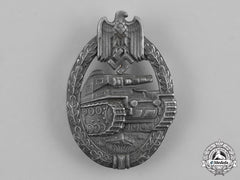 Germany, Wehrmacht. A Silver Grade Tank Badge, Seven-Wheel Variant