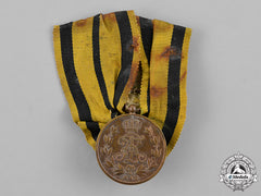 Saxony, Kingdom. A Friedrich-August Medaille, Bronze Grade