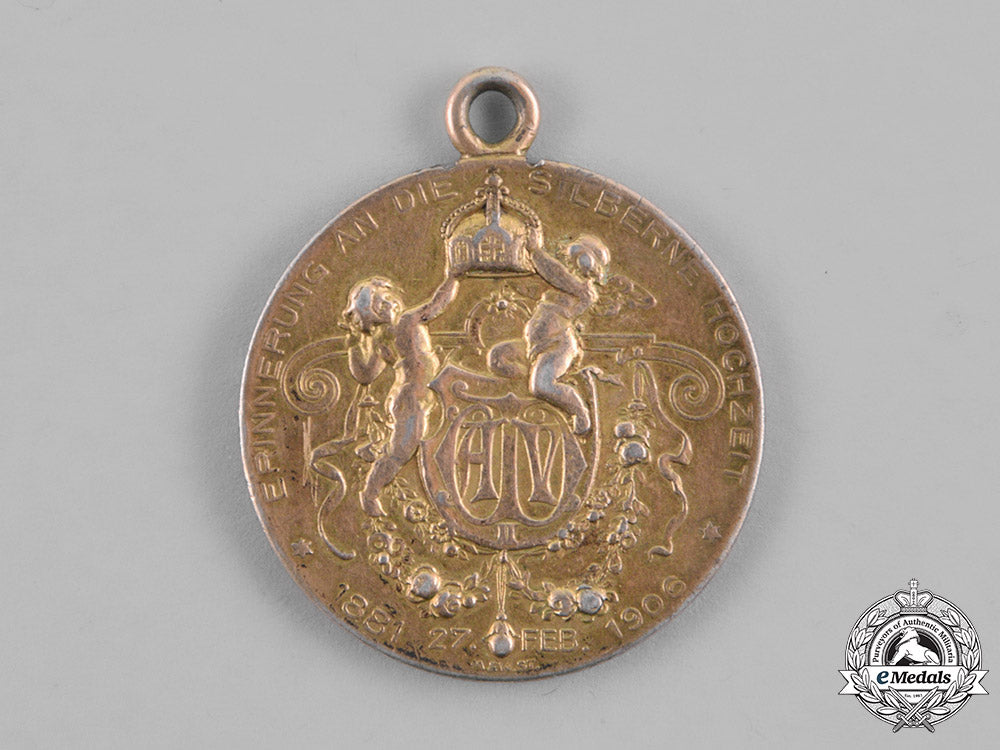 prussia,_state._a_silver_jubilee_remembrance_medal,_c.1906_m18_8043