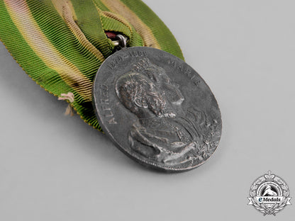 sachse-_coburg-_gotha._a_medal_for_the_silver_wedding_anniversary_of_duke_alfred_m18_8113