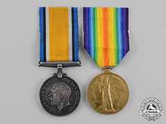 Canada. A Medal Pair, 86Th Machine Gun Battalion, Canadian Machine Gun Brigade