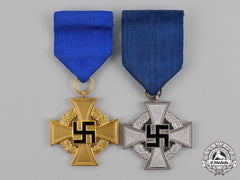 Germany. Two Civil Faithful Service Medals