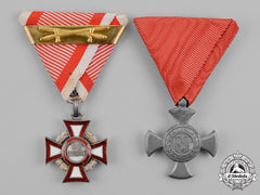 Austria, Empire. Two Awards And Decorations