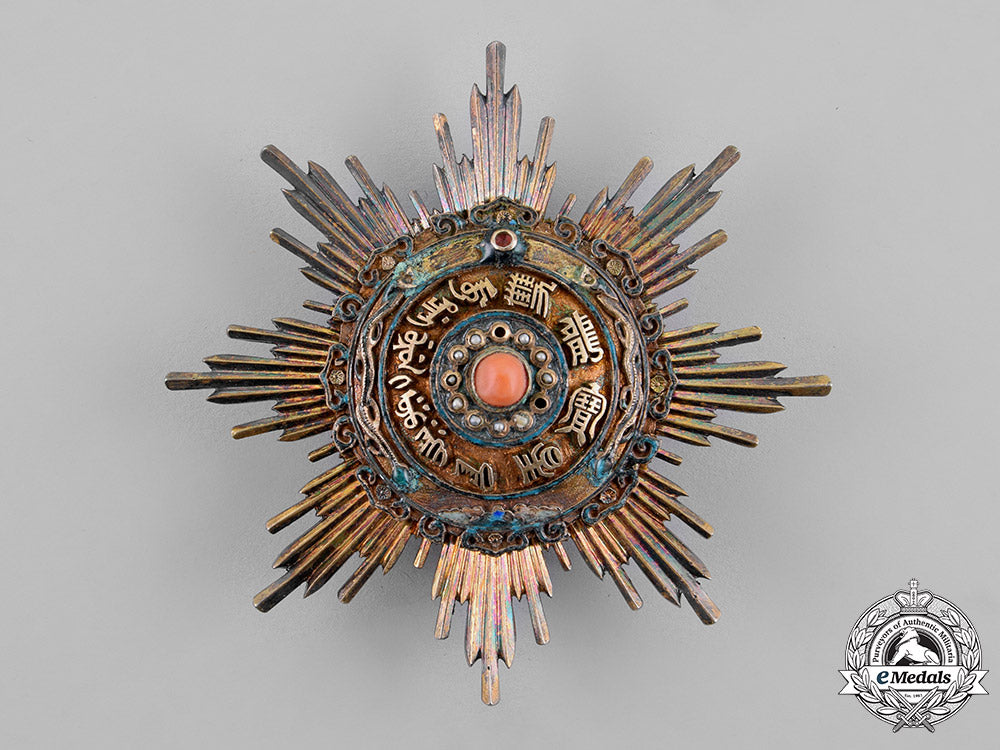 china,_qing_dynasty._an_order_of_the_double_dragon,1_st_class,3_rd_grade,_c.1905_m18_8350