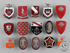United States. A Lot Of Thirty-Four Military Engineering Badges