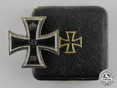 Prussia, State. A Cased Iron Cross 1914 First Class,   Amiens / 4./4.1918