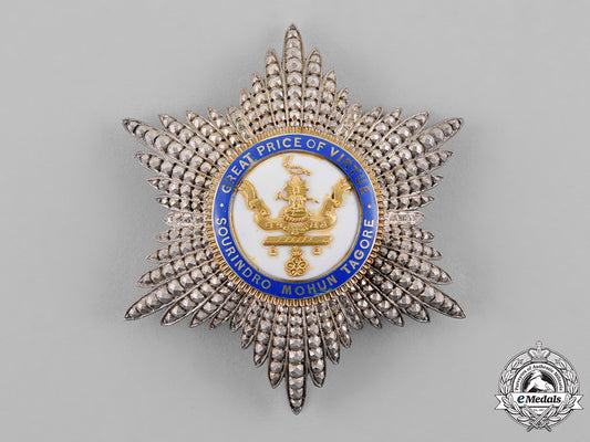 india,_british_raj._a_star_of_merit_of_sourindro_mohun_tagore,_by_lemaitre,_c.1885_m18_8491