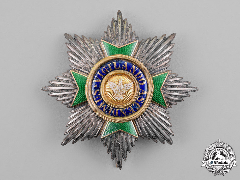 saxe-_weimar,_duchy._an_order_of_the_white_falcon_in_gold,_grand_cross,_by_th._müller,_c.1900_m18_8513_1_1_1_1