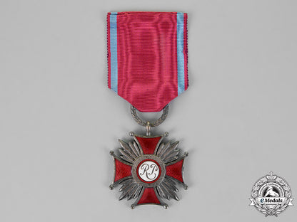 poland,_republic._a_cross_of_merit,2_nd_class,_numbered_m18_8586