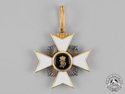 reuss,_county._a_princely_honour_cross_in_gold,_i_class,_c.1910_m18_8927_1