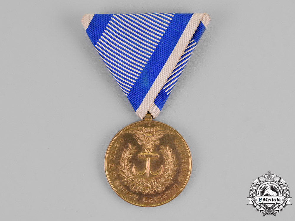 austria,_empire._a_commemorative_sea_travel_medal,_c.1894_m18_8947