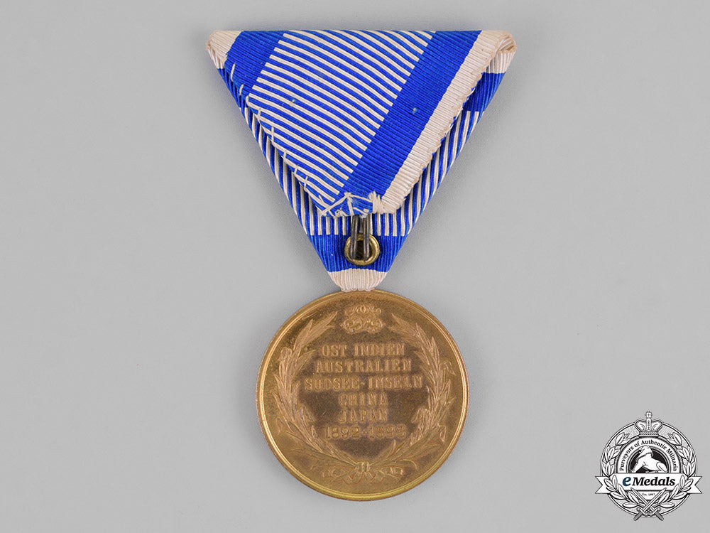 austria,_empire._a_commemorative_sea_travel_medal,_c.1894_m18_8948
