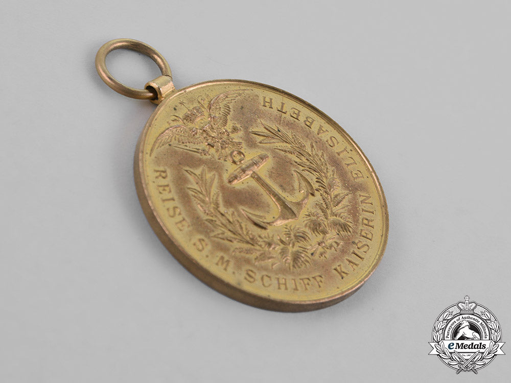 austria,_empire._a_commemorative_sea_travel_medal,_c.1894_m18_8951