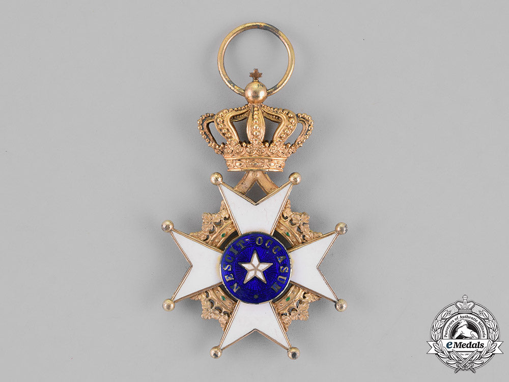 sweden,_kingdom._an_order_of_the_north_star,_knight,_c.1920_m18_9108
