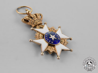 sweden,_kingdom._an_order_of_the_north_star,_knight,_c.1920_m18_9109