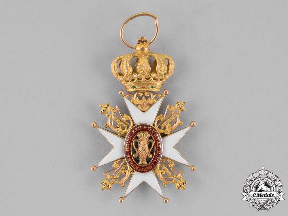 sweden,_kingdom._an_order_of_vasa_in_gold,1_st_class_knight,_c.1900_m18_9203