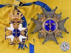 Sweden, Kingdom. An Order Of The Sword, I Class Grand Cross, C.1900