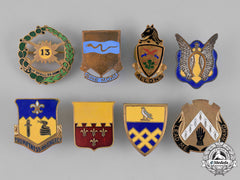 United States. A Lot Of Twenty-One Cavalry Insignia Badges