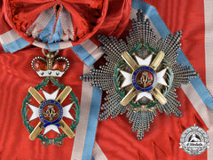 Serbia, Kingdom. An Order Of Takovo, Grand Cross, By Rothe, C.1880