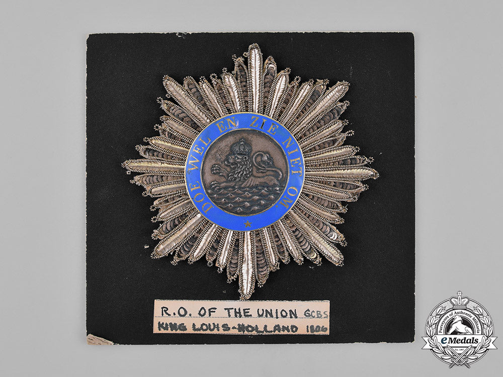 netherlands,_kingdom._an_order_of_the_union,_grand_cross,_c.1865_m18_9433