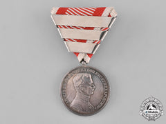 Austria, Imperial. A Silver Bravery Medal, First Class, Fourth Award, C.1917