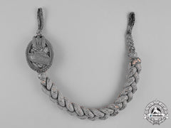 Germany, Wehrmacht. A Panzer Marksmanship Lanyard, Grade I