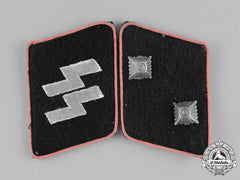 Germany. A Set Of Waffen-Ss Panzer Oberscharführer Collar Tabs