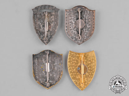 france,_republic._sixteen_french_military_insignia_badges_m18_9947